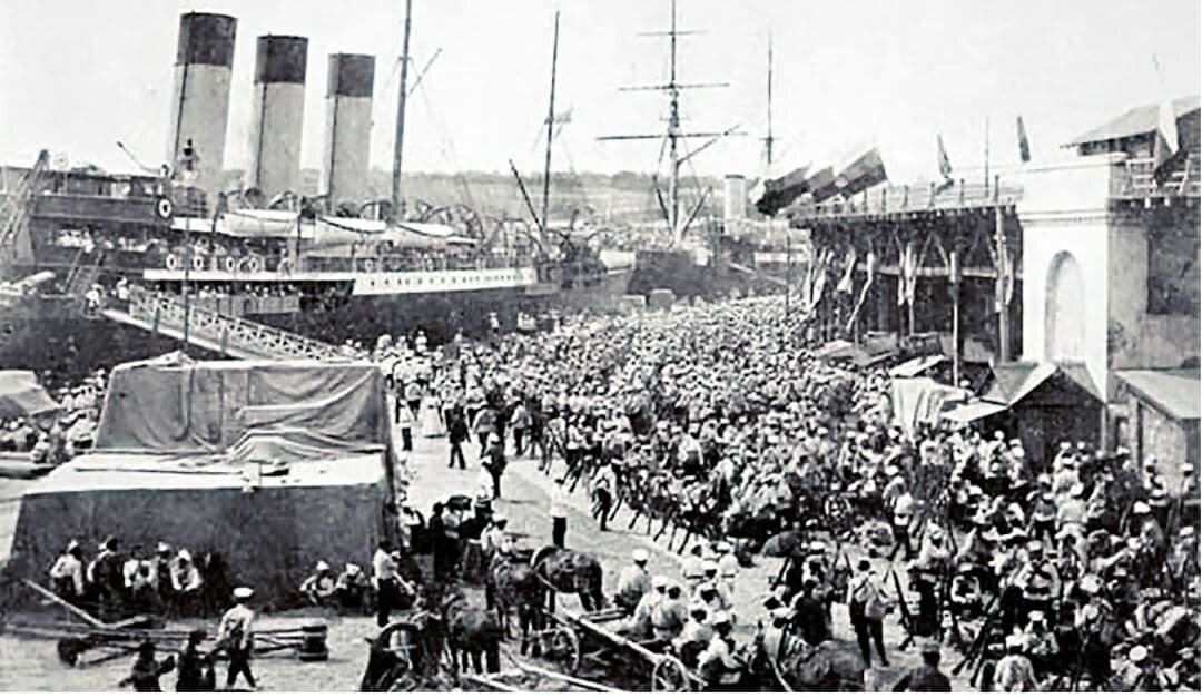 Эвакуация Белой Армии из Севастополя ноябрь 1920 года