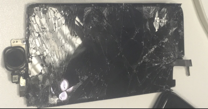 Нечто, отдалённо напоминающее iPhone 6, Ремонтировал сам, запчасти обошлись в 1300р.