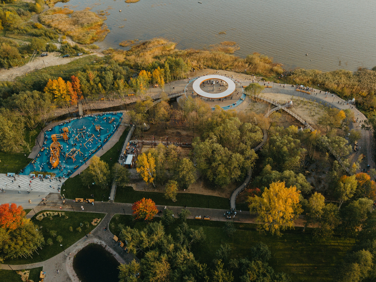 Парк кронштадт остров фортов