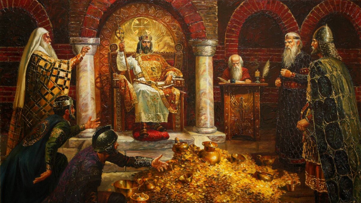 ‘Золотой век’. Художник Васил Горанов. Фото из общедоступных источников.