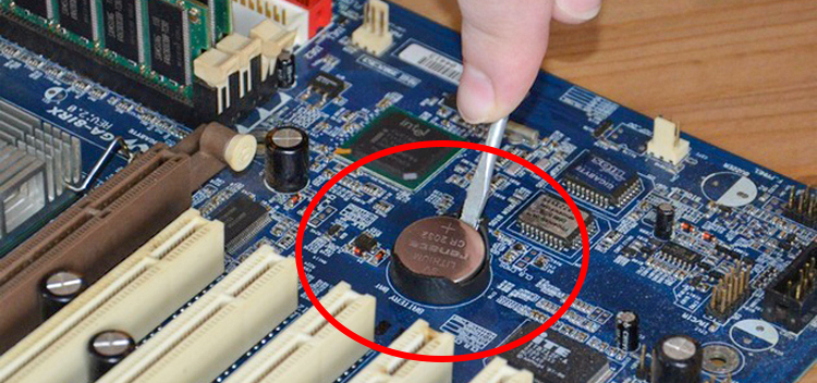 замена батарейки в компьютере(на материнской плате) CMOS checksum error - Defaul
