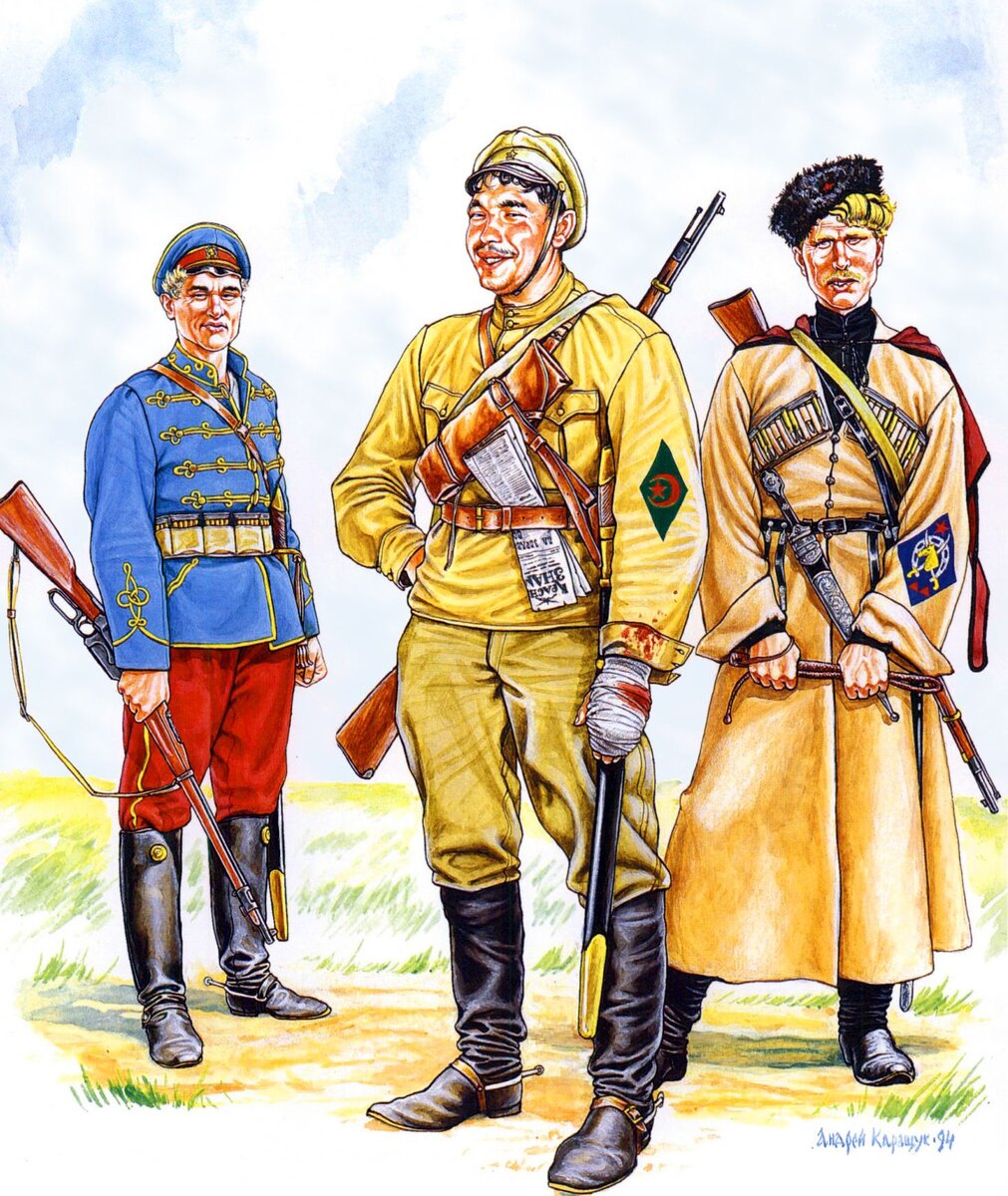 Военная форма РККА 1918 1935