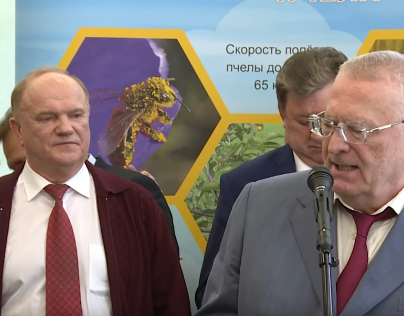 Геннадий Зюганов и Владимир Жириновский