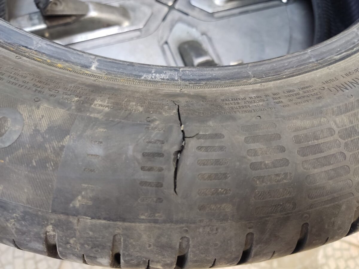 Как ремонтировать боковой порез шины