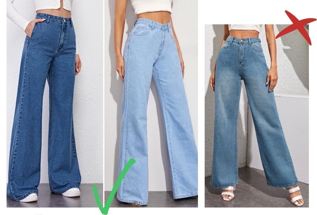 Какой длины должны быть прямые джинсы. Широкие джинсы. Прямые широкие джинсы женские. Широкие джинсы палаццо. Широкие длинные джинсы женские.