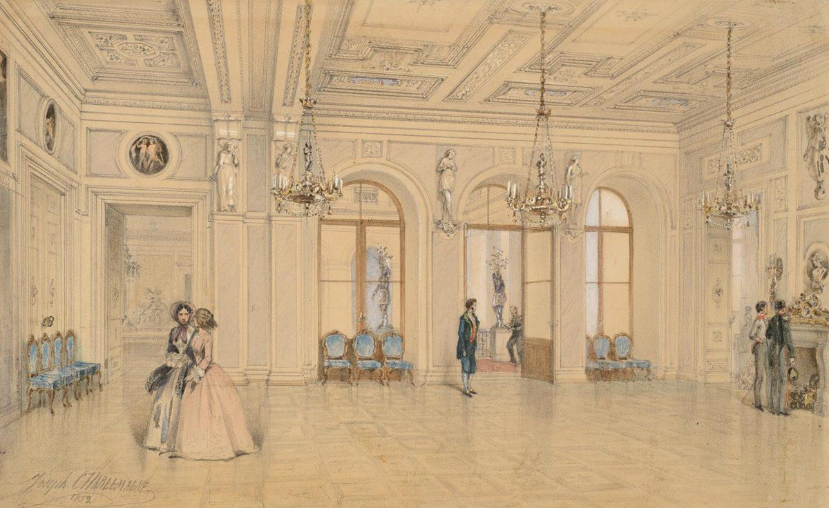 Зал для бала рисунок. 1780 Г. зимний дворец бал. Бальный зал во Дворце 19 века. Бальный зал зимнего дворца. Танцевальный зал зимнего дворца.
