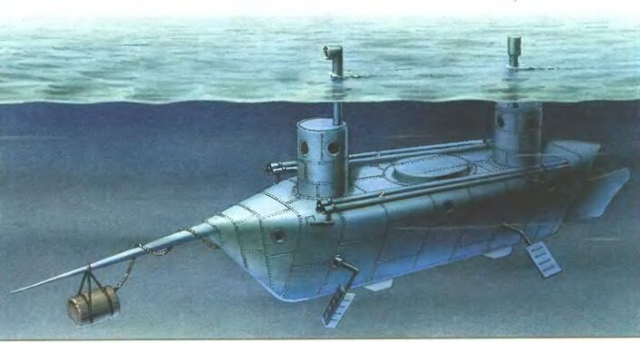 Автор проекта первой русской подводной лодки