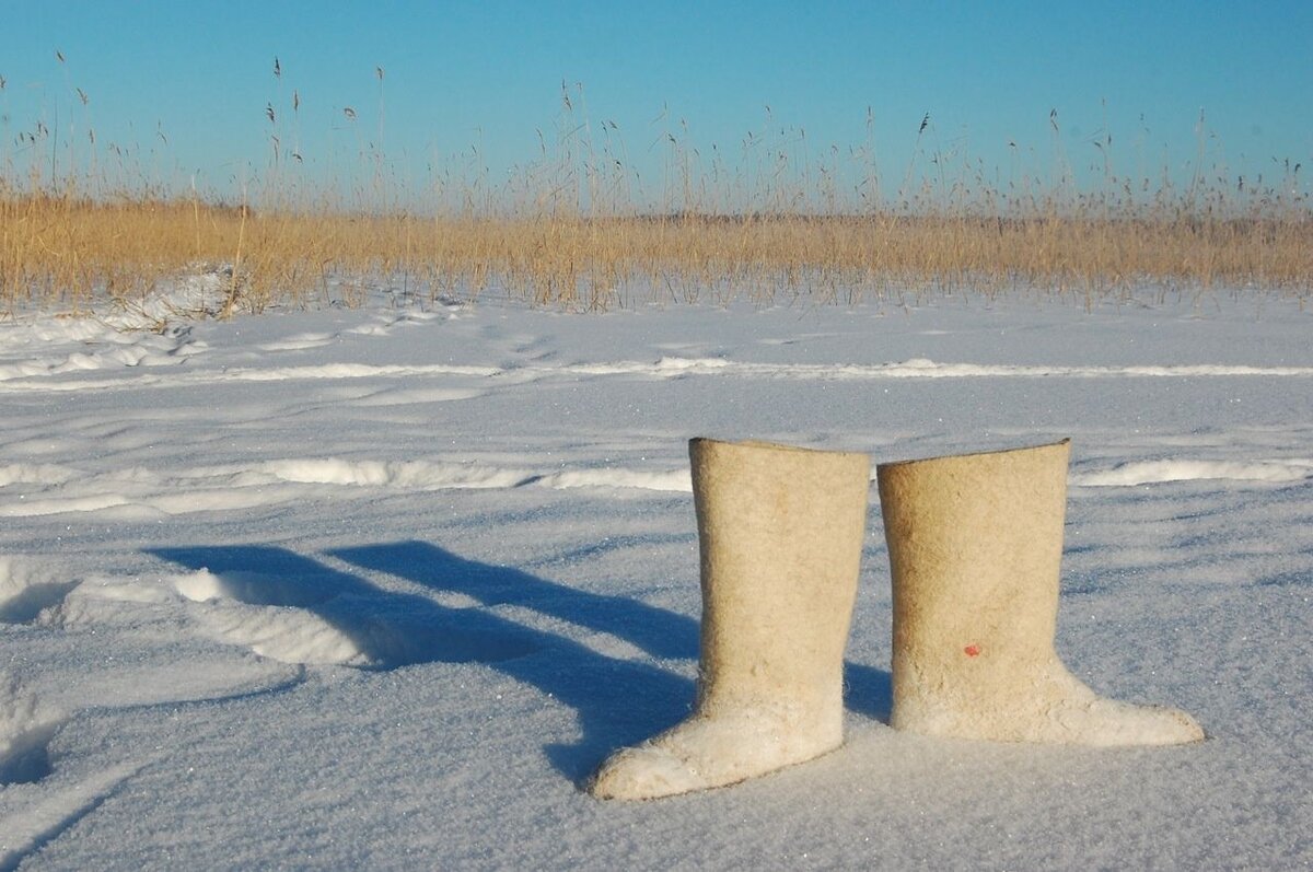 Валенки деревенские