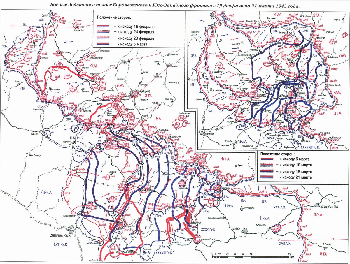 Карта боев маш