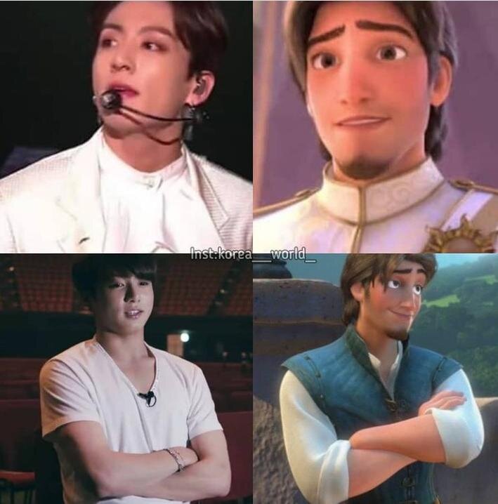 BTS. Jungkook as Disney character