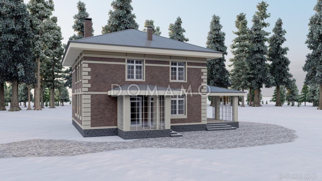 Вид со стороны главного входа