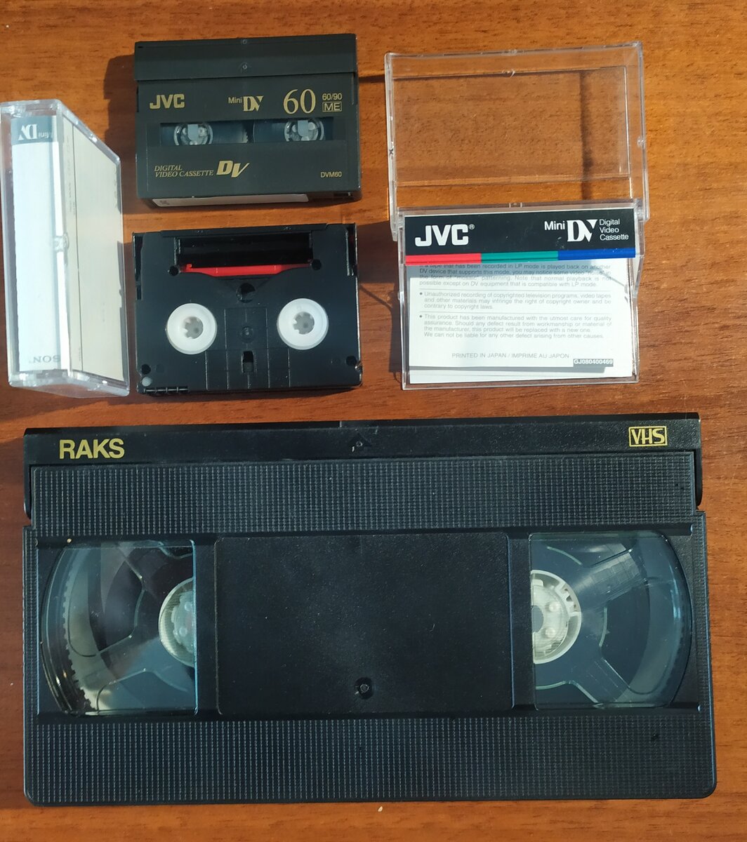 Оцифровка видеокассет VHS, VHSс, miniDV в 2022 году | Павел Х. | Дзен