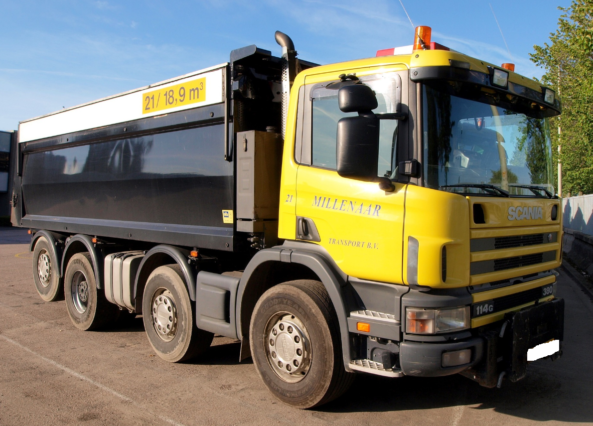 Грузовик Scania, Скриншот из видео, используется и распространяется бесплатно по лицензии https://www.youtube.com/t/terms 