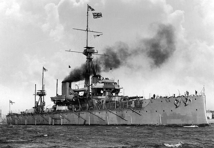 HMS Dreadnought (Дредноут). Фото взято с wiki.wargaming.net
