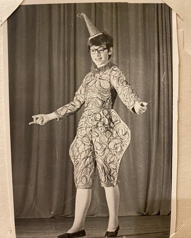 Андрей Норкин в школьные годы..