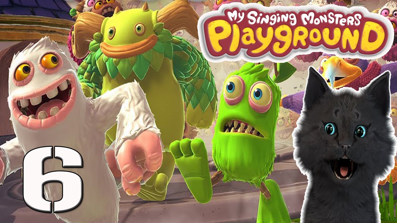 Супер Кот на детской площадке My Singing Monsters Playground #6 🐱 Мои  Поющие Монстры