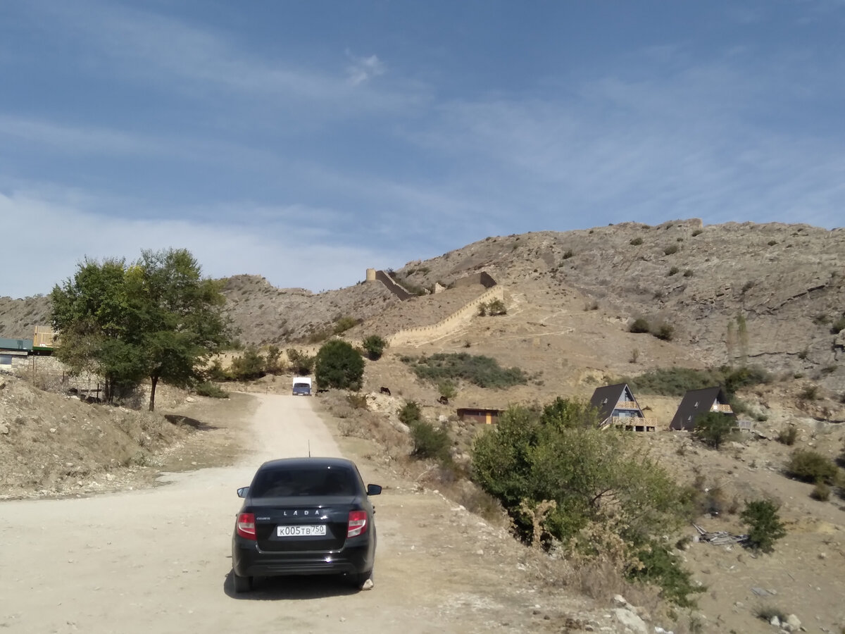 Пяточок стоянка перед Гунибской крепостью