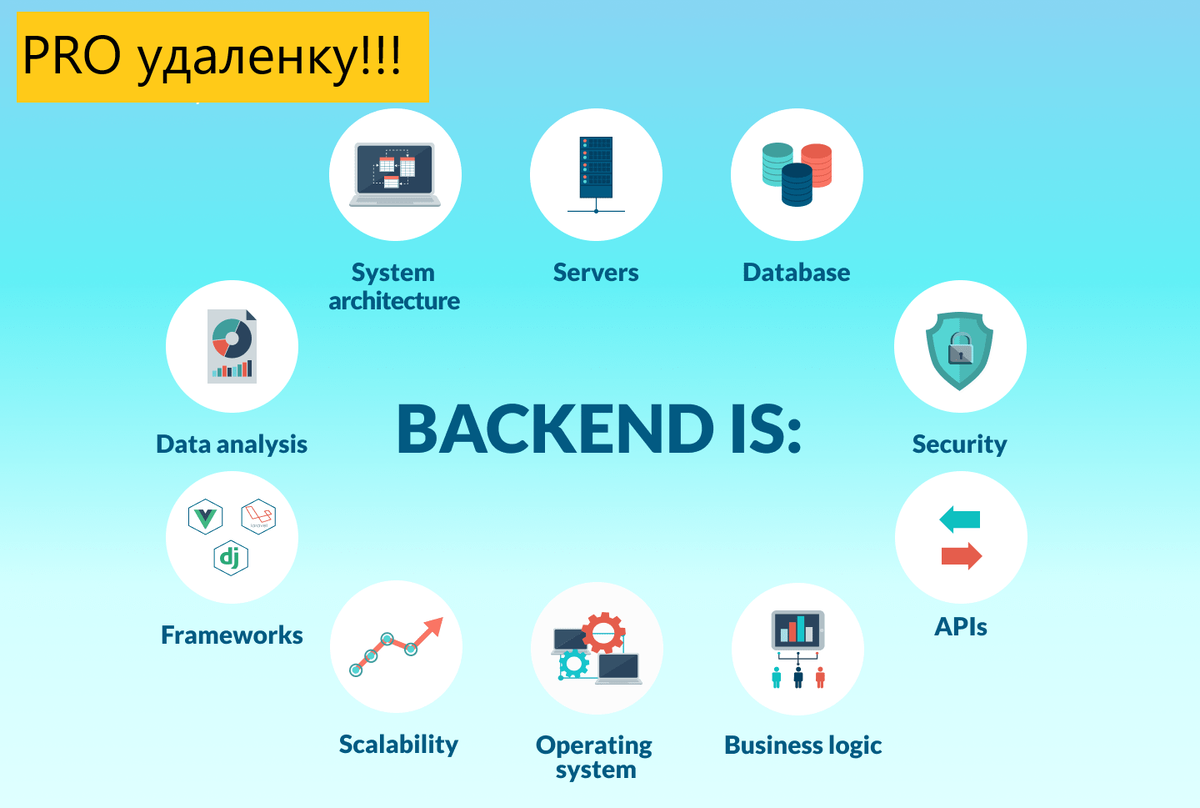 Как сделать бэкенд для школьного проекта Какие профессии есть в программировании - что выбрать? Мечты об удаленке Дзен
