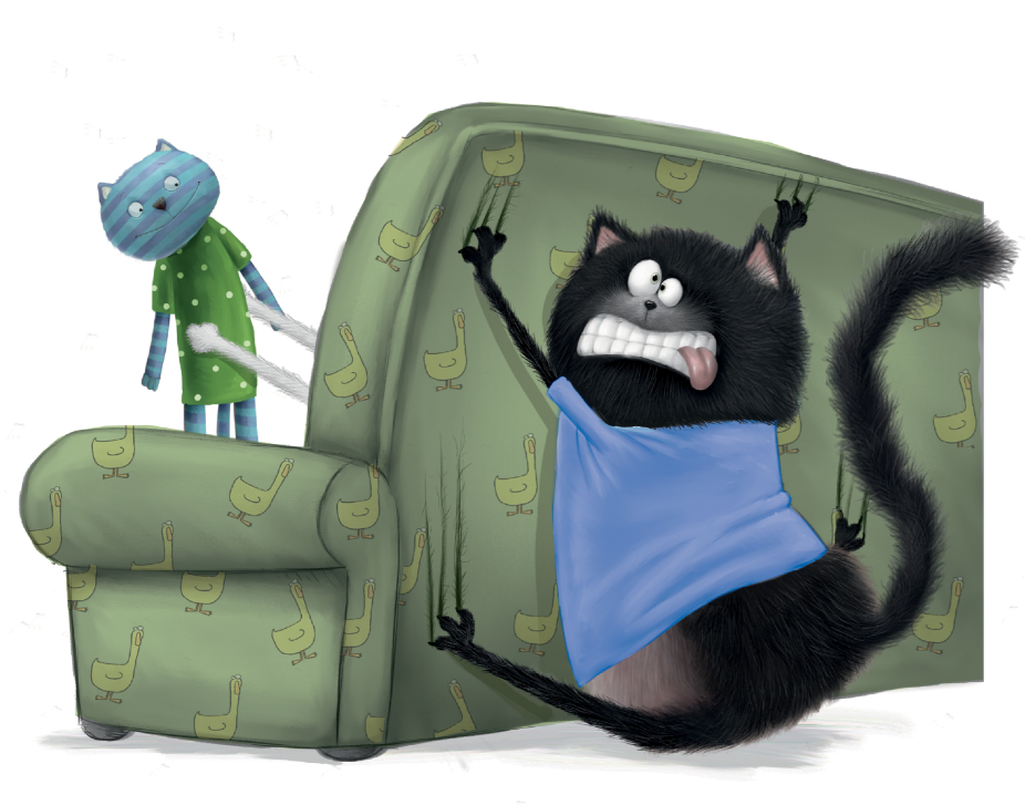 Иллюстрация из книги «Шмяк и большой секрет»