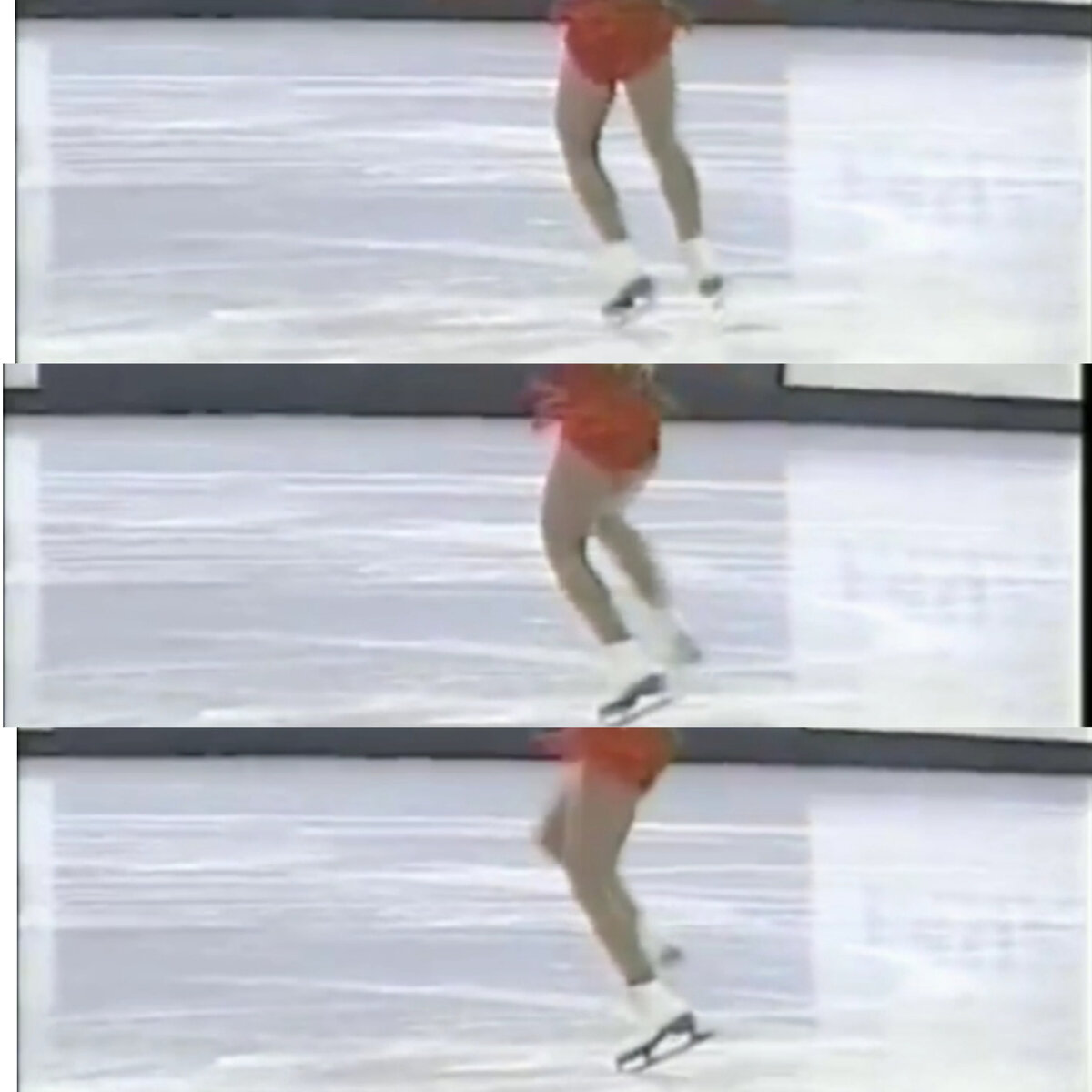 Полный разворот тела, осуществляется по сути перекидной. Однако, Лаура крутила таким образом даже тройной. 