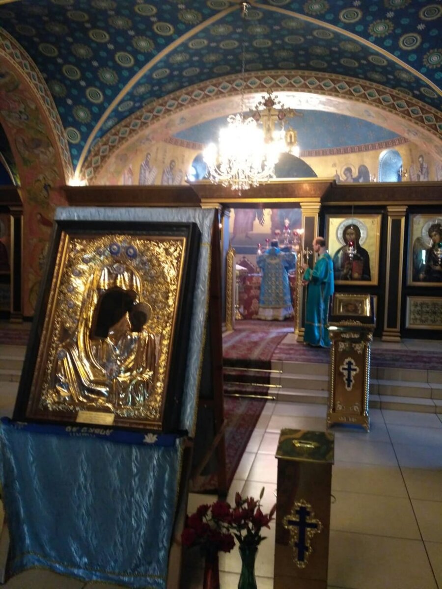Табынская икона в кафедральном соборе г.Орска