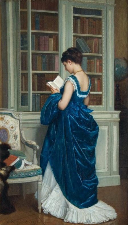 В библиотеке (Dans la bibliotheque)