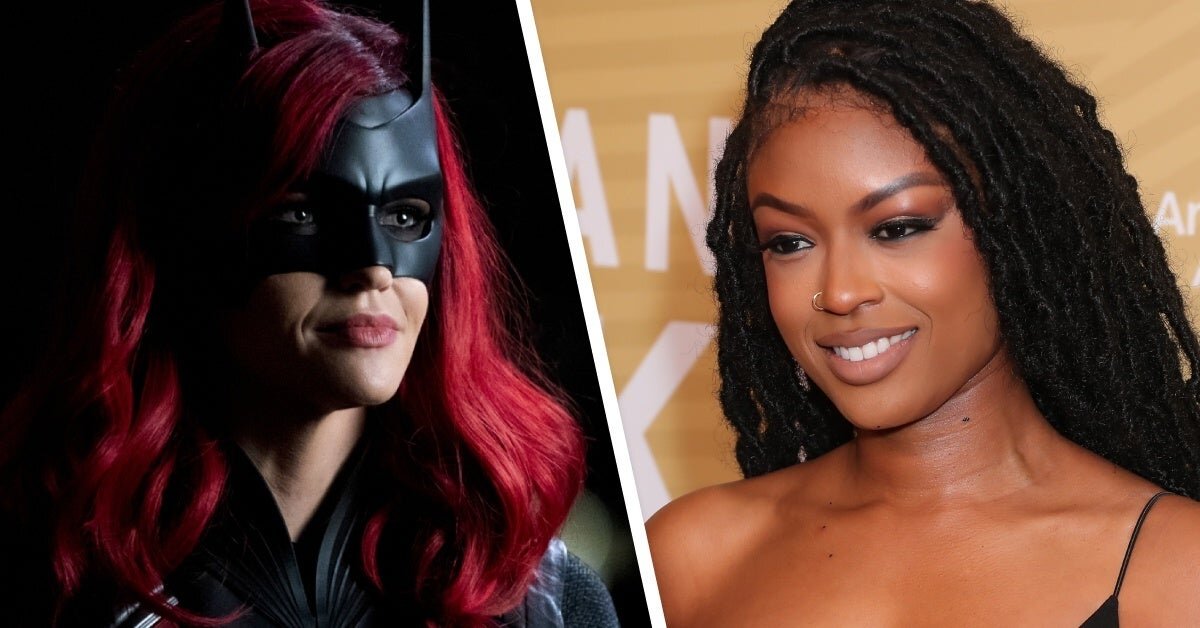 Руби Роуз (слева) в роли Бэтвумен и Джавиша Лесли (справа)