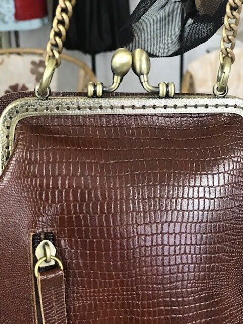 Кожаная сумка "Жанелль-09" . Ателье Ирины Берзиной.