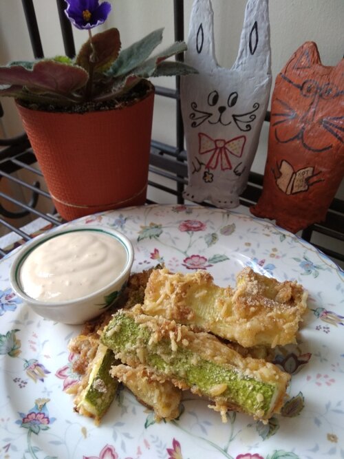 Кабачковые наггетсы