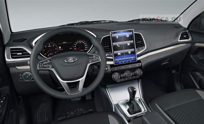Интерьер салона LADA VESTA FL - листай