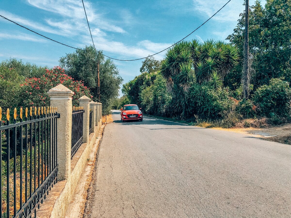 Катаемся по Корфу.