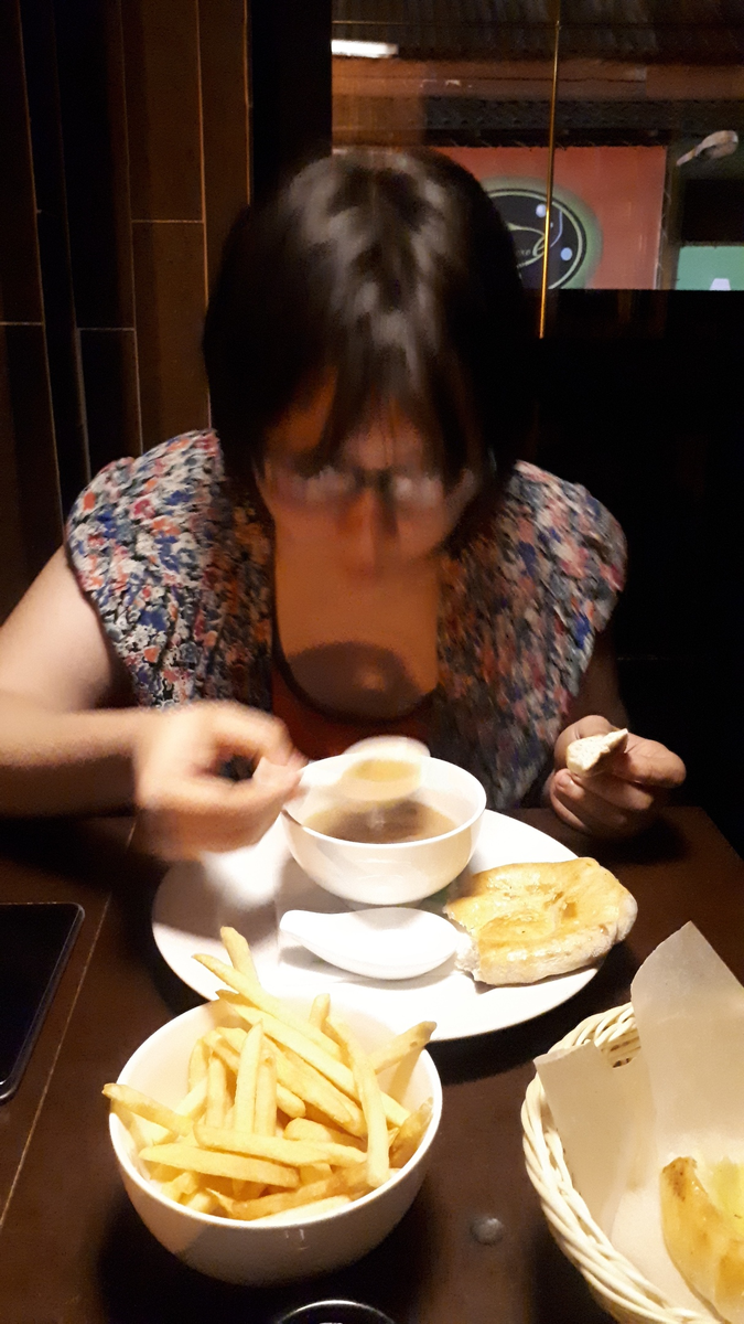 первый раз пробую суп, не зная его вкус