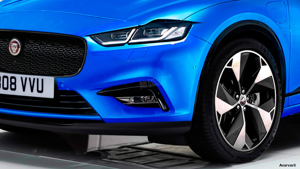 Рендер будущего электрокара Jaguar Фото:autoexpress.co.uk