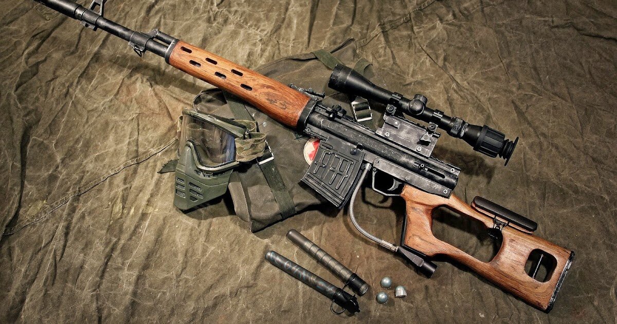 Фото снайперской винтовки свд