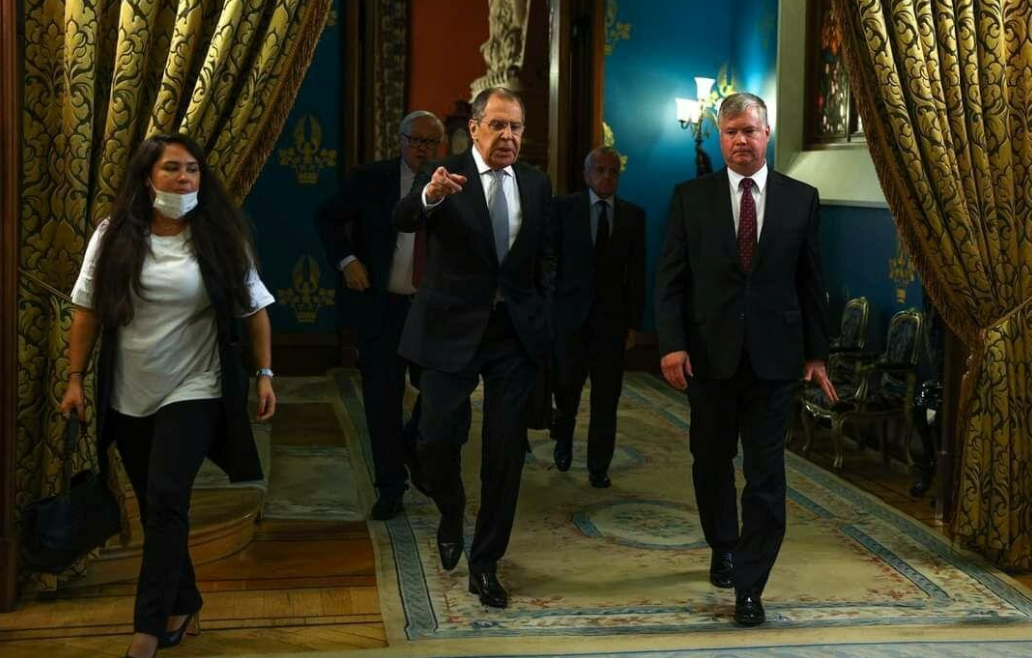 С.Лавров и С.Биган в Москве. 25 августа 2020.  https://www.voanews.com/europe/senior-us-diplomat-aims-bridge-differences-moscow-over-oppposition-leader-poisoning-belarus#&gid=1&pid=1