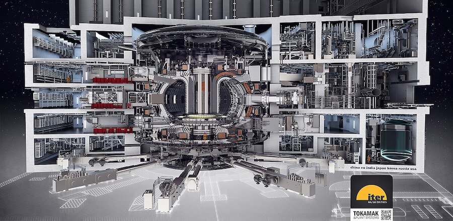 Макет реактора ITER (Фото: ITER)