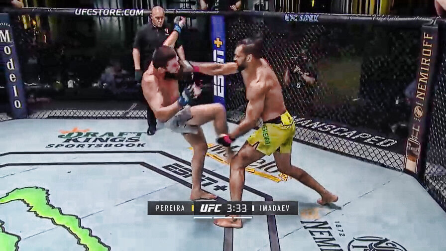 Одна из пощечин Перейры