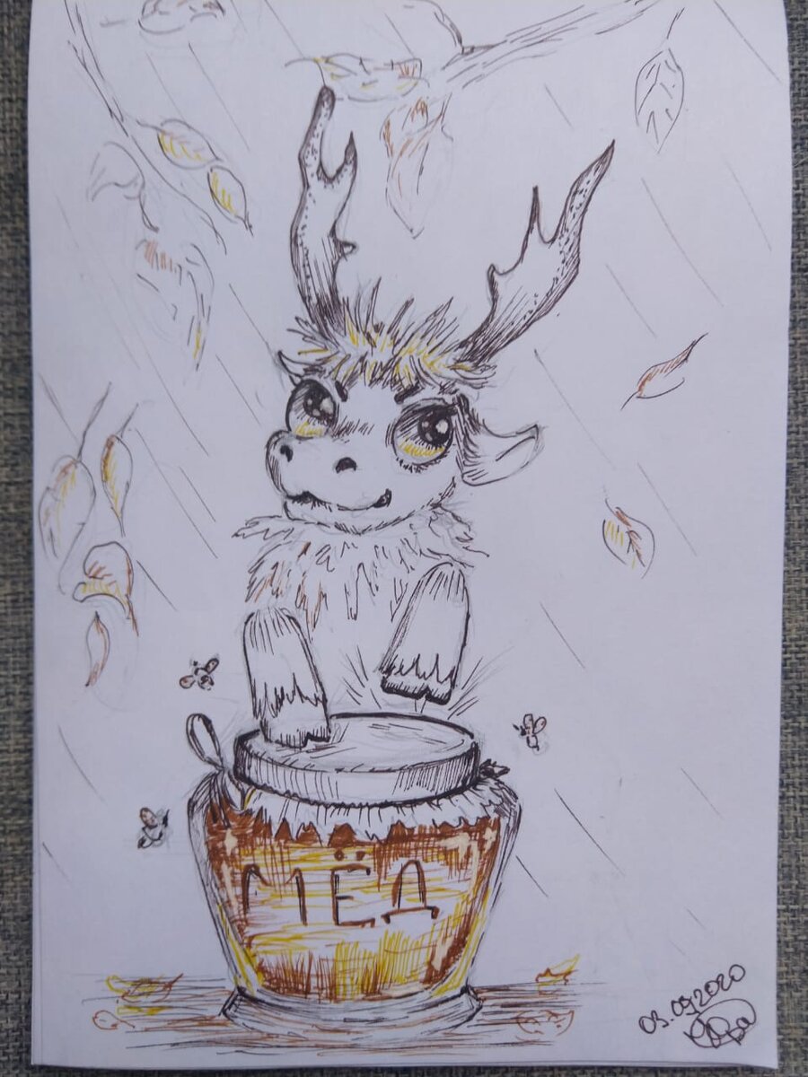 Но вот представьте, что вы - правильная пчела. И у вас - правильное улье, правильный мед, который вы заготоваливаете. И вдруг среди суеты вашей работы появляется юный, молодой олень, который решает что ваша баночка с медом - это самый настоящий барабан! И что именно он - юный, молодой олень - сможет точно сказать с каким звуком падают листья в лесу. И не только сказать, но и оповестить этим звуком весь лес... Вот чтобы вы сделали будь вы - правильной пчелой?