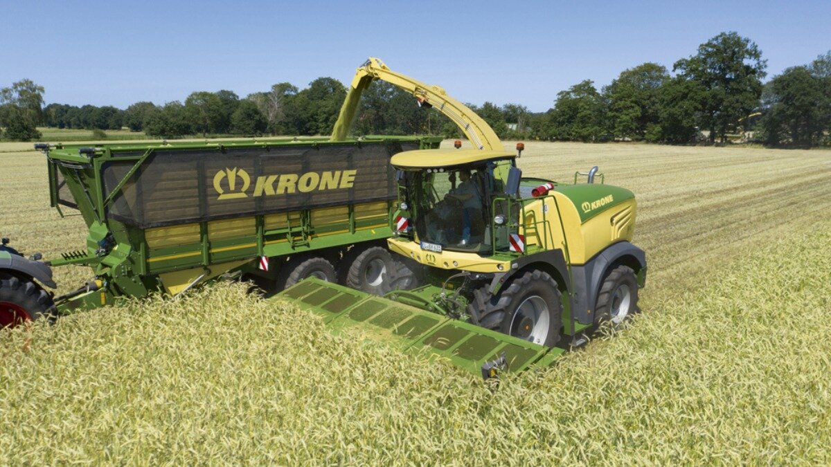 Фото: landmaschinen.krone.de
Кормоуборочный комбайн Krone BiG X 630
