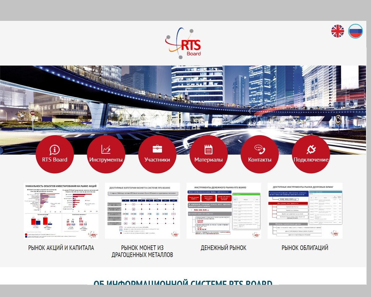 RTS Board – платформа организованного внебиржевого рынка ценных бумаг
