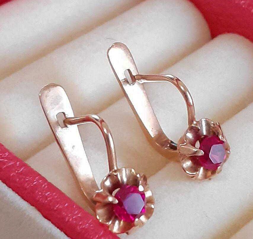 Вот они мои сережечки! Моя прелесть!