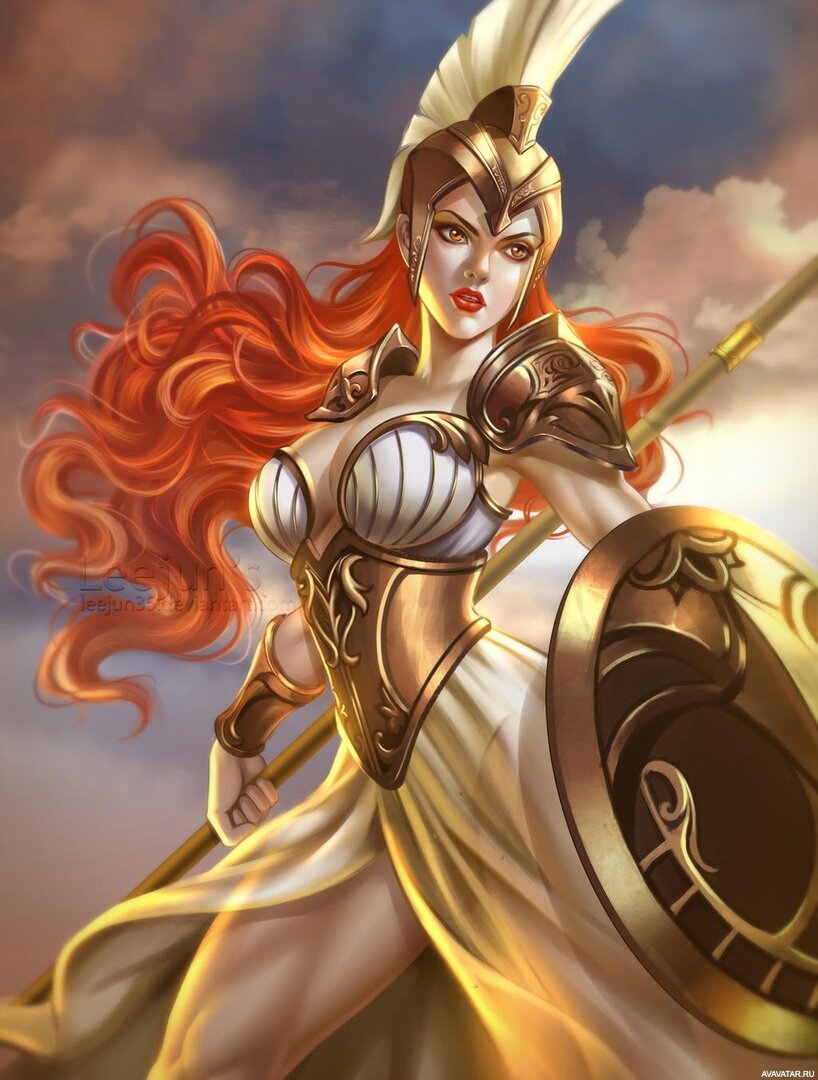 Богиня Афина