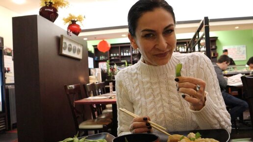 Пробуем Суши в Сельском Ресторане - A-Ru Sushi - Эгине - Семейный Влог