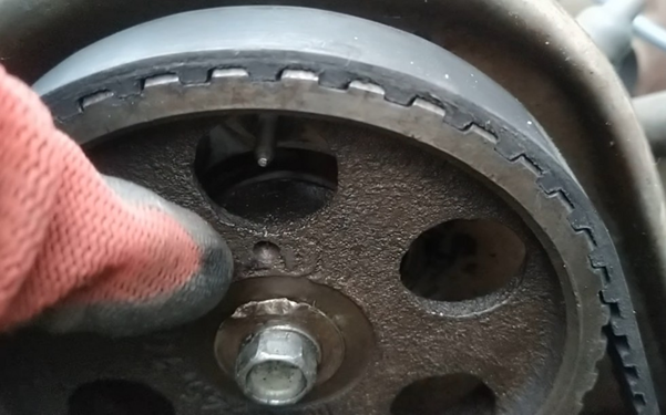 Метка распредвала