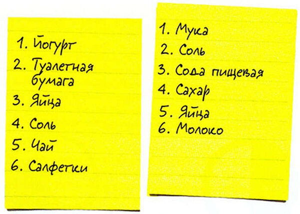 Не хожу в магазин без списка. А вы? | Понемногу обо всем... | Дзен