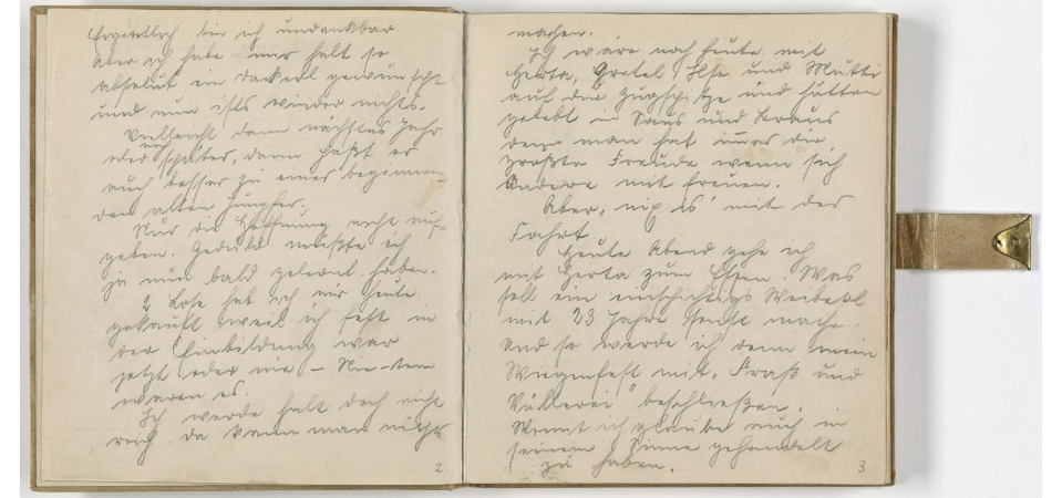 «Дневник» Евы Браун. Источник изображения: Национальный архив США/ archives.gov