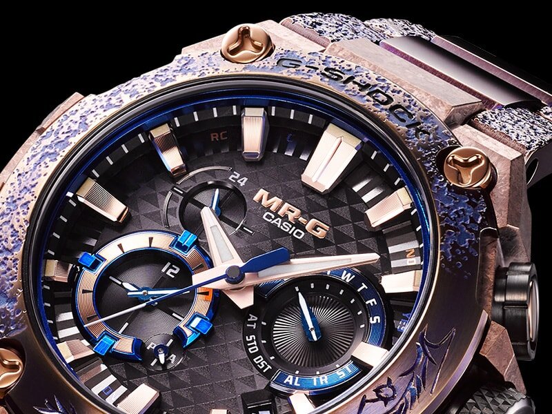 Casio Shougeki Maru, фотография взята с сайта https://world.g-shock.com/asia-mea/en/products/mr-g/mrg-b2000sh/