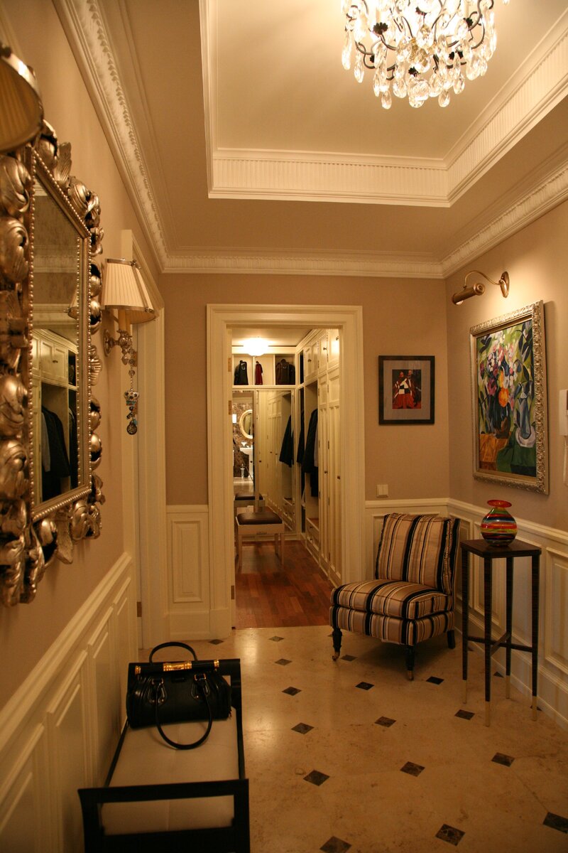 Вариант эксклюзивного интерьера гостиной