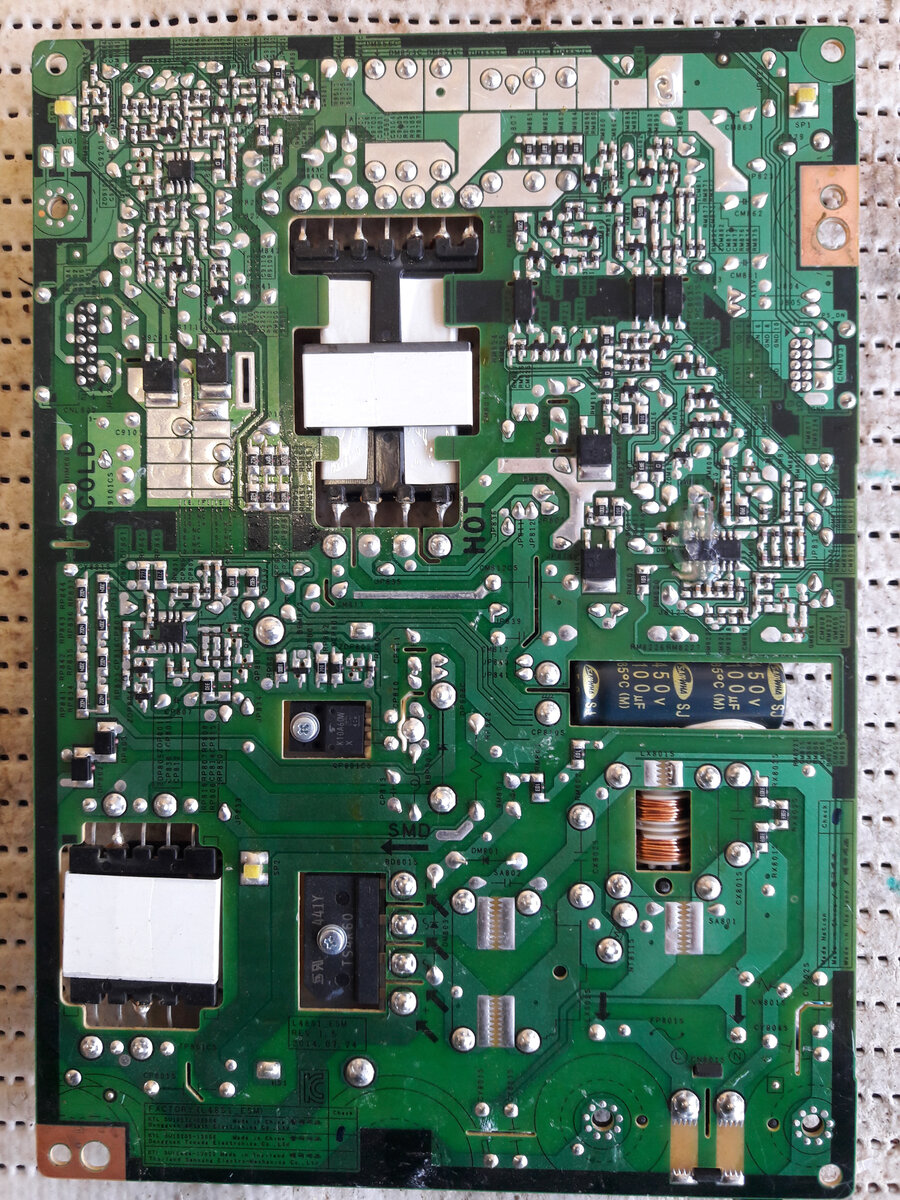 Ремонтируем блок питания телевизора