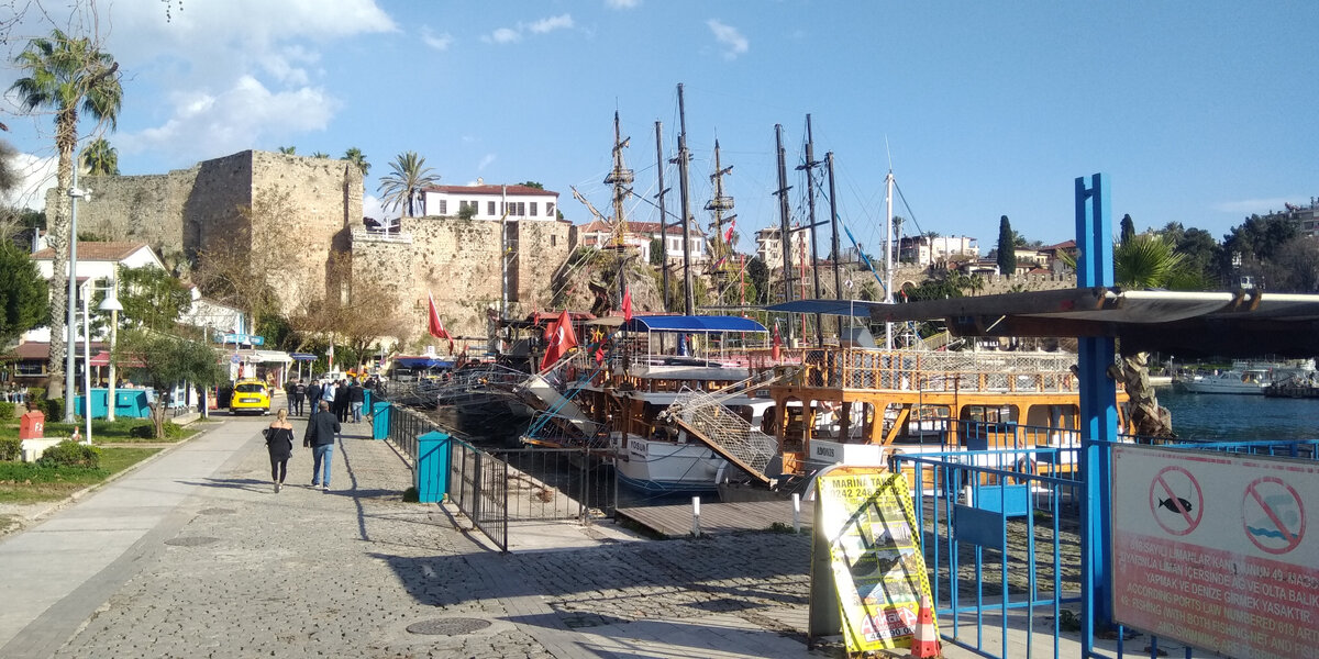 Анталья, январь 2021 года